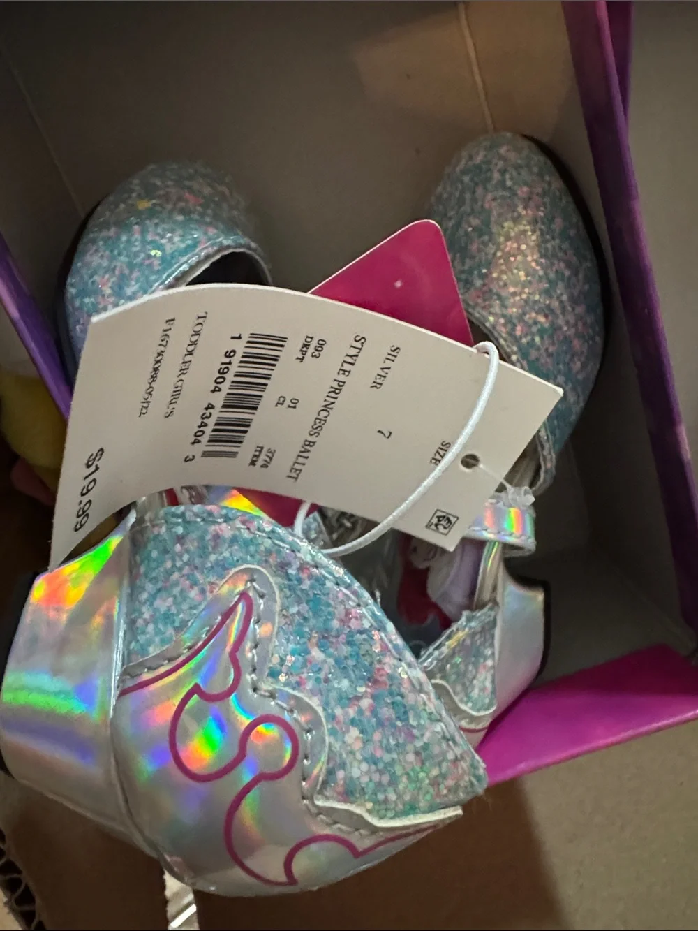 Disney Princess heels 7C
